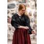 Mittelalterbluse "Morgan" Schwarz M