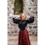 Mittelalterbluse "Morgan" Schwarz XL