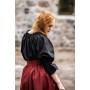 Mittelalterbluse "Morgan" Schwarz XL
