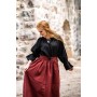 Mittelalterbluse "Morgan" Schwarz XXL