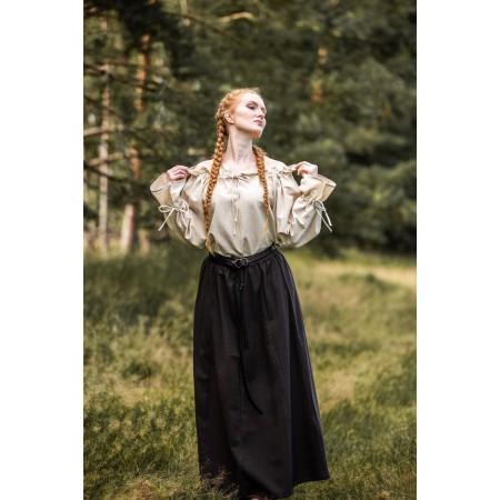 Mittelalterbluse "Morgan" Natur S