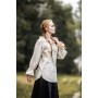 Mittelalterbluse "Morgan" Natur M