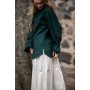 Mittelalterbluse "Morgan" Grün XS