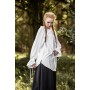 Mittelalterbluse "Morgan" Weiß S