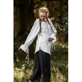 Mittelalterbluse "Morgan" Weiß M