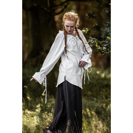 Mittelalterbluse "Morgan" Weiß XXXL