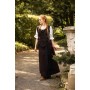 Mittelalter Kurzarmbluse "Verena" Weiß XL