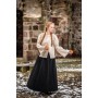 Klassische mittelalter-Baumwollbluse "Coletta" Natur XXL