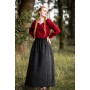 Mittelalterbluse "Edith" Rot XS