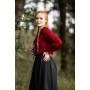 Mittelalterbluse "Edith" Rot M