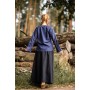 Mittelalter Bluse "Tilda" Blau S