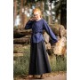 Mittelalter Bluse "Tilda" Blau XL