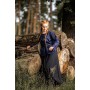 Mittelalter Bluse "Tilda" Blau XL