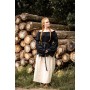 Klassische Mittelalterbluse "Emma" Schwarz S/M