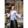Klassische Mittelalterbluse "Emma" Weiß XXL