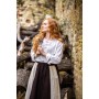 Mittelalter Bluse "Tilda" Weiß XL