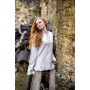 Mittelalter Bluse "Tilda" Weiß XXL