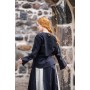 Mittelalter Bluse "Tilda" Schwarz S