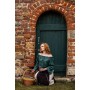 Klassische Mittelalterbluse "Emma" Grün L/XL
