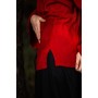 Klassische Mittelalterbluse "Emma" Rot S/M