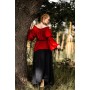 Klassische Mittelalterbluse "Emma" Rot L/XL