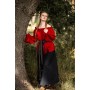 Klassische Mittelalterbluse "Emma" Rot L/XL