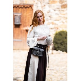 Klassische Mittelalterbluse "Emma" Natur S/M