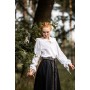 Mittelalterbluse "Edith" Weiß XXL