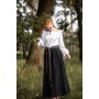 Mittelalterbluse "Edith" Weiß XL