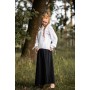 Mittelalterbluse "Edith" Weiß M