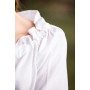 Mittelalterbluse "Edith" Weiß M