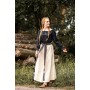 Mittelalterbluse "Edith" Schwarz XL