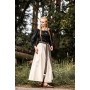 Mittelalterbluse "Edith" Schwarz XL