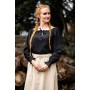 Mittelalterbluse "Edith" Schwarz M