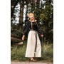 Mittelalterbluse "Edith" Schwarz M