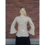 Rüschenbluse "Thea"Hanffarben XS