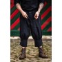 Kniebundhose mit Unterbeinschnürung "Laurence" Schwarz XL