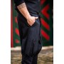 Kniebundhose mit Unterbeinschnürung "Laurence" Schwarz L