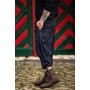 Kniebundhose mit Unterbeinschnürung "Laurence" Schwarz S