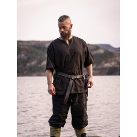 Wikinger-Kurzarmtunika "Olaf" Braun M