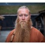 Wikinger-Kurzarmtunika "Olaf" Ziegelrot M
