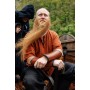 Wikinger-Kurzarmtunika "Olaf" Ziegelrot M