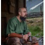 Wikinger-Kurzarmtunika "Olaf" Grün XXL