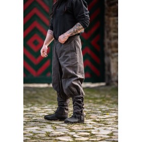 Hose "Tiago" mit Beinschnürung Braun S