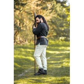Wikingertunika "Ivar" Schwarz S