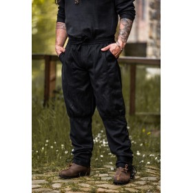 Wikinger-Wollhose "Jorgen" Schwarz L