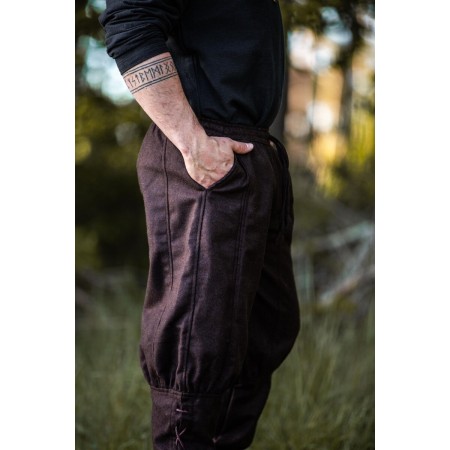 Wikinger-Wollhose "Jorgen" Braun S