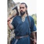 Kurzarmtunika mit Bordüre "Richard" Blau L