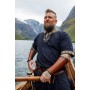 Kurzarmtunika mit Bordüre "Richard" Schwarz L