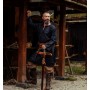 Wikinger Wolltunika "Olvisson" Schwarz L